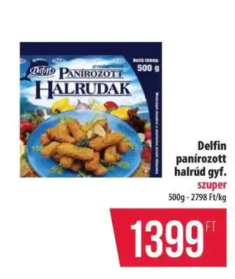 Coop Delfin panírozott halrúd gyf ajánlat