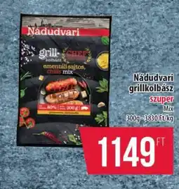 Coop Nádudvari grillkolbász ajánlat