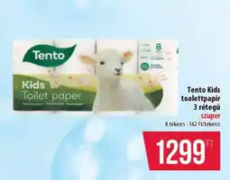 Coop Tento Kids toalettpapír 3 rétegű ajánlat