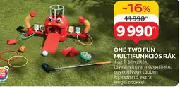 Auchan One two fun multifunkciós rák ajánlat
