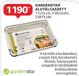 Auchan Gardenstar alutálcaszett ajánlat
