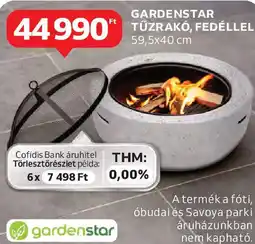Auchan Gardenstar tüzrakó, fedéllel ajánlat