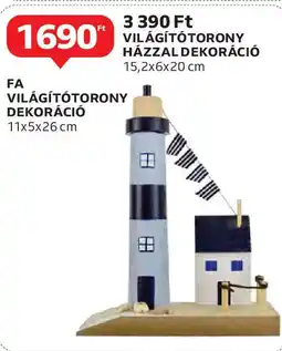 Auchan Fa világítótorony dekoráció ajánlat