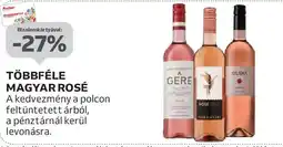 Auchan Többféle magyar rosé ajánlat