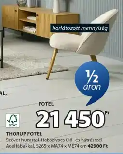JYSK Thorup fotel ajánlat