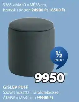 JYSK Gislev puff ajánlat