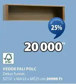 JYSK Vedde fali polc ajánlat