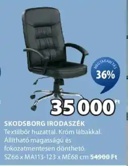 JYSK Skodsborg irodaszék ajánlat
