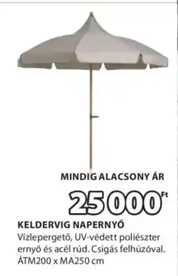 JYSK Keldervig napernyő ajánlat