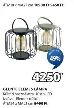 JYSK Glente elemes lámpa ajánlat