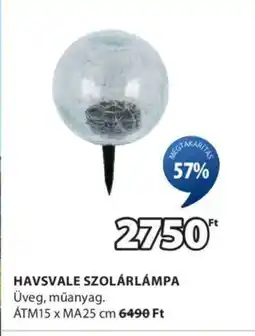 JYSK Havsvale szolárlámpa ajánlat