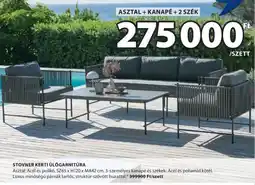 JYSK Stovner kerti ülőgarnitúra ajánlat