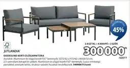 JYSK Jutlandia oddesund kerti ülőgarnitúra ajánlat