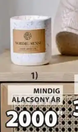 JYSK Heini illatos gyertya ajánlat