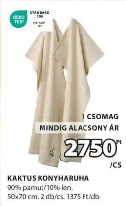 JYSK Kaktus konyharuha ajánlat