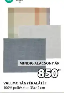 JYSK Vallmo tányéralátét ajánlat
