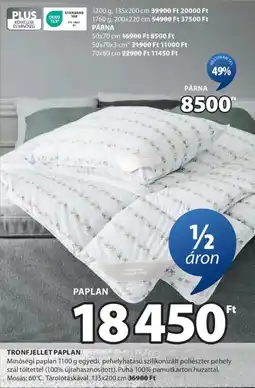 JYSK Tronfjellet paplan ajánlat