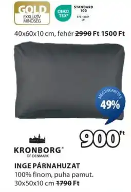 JYSK Kronborg inge párnahuzat ajánlat