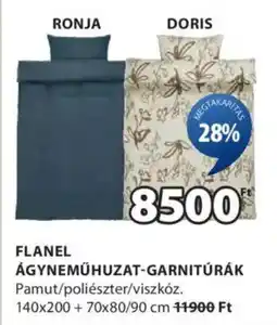 JYSK Flanel ágyneműhuzat-garnitúrák ajánlat