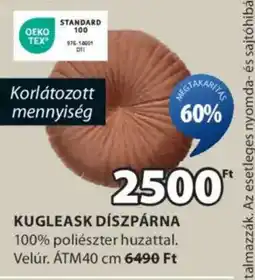 JYSK Kugleask díszpárna ajánlat