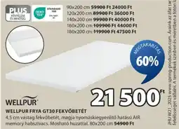 JYSK Wellpur frya gt30 fekvőbetét ajánlat