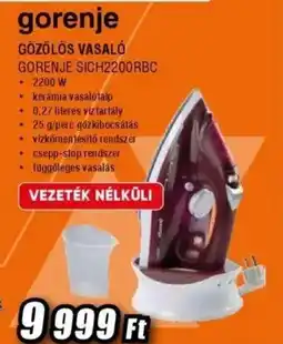 Expert Gorenje gözölős vasaló ajánlat