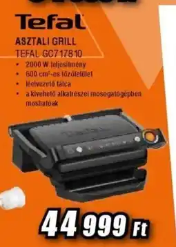 Expert Tefal asztali grill ajánlat
