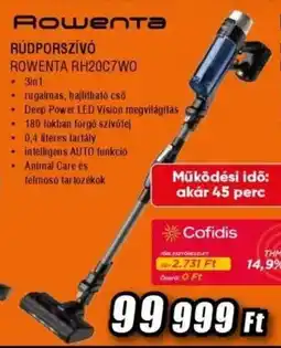 Expert Rowenta rúdporszívó ajánlat