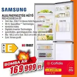 Expert Samsung alulfagyasztós hűtő ajánlat