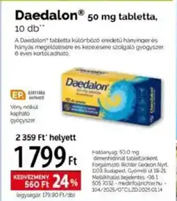 Pingvin Patika Daedalon tabletta ajánlat