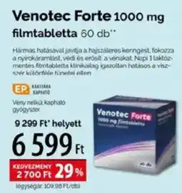 Pingvin Patika Venotec forte filmtabletta ajánlat
