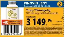 Pingvin Patika Tropy tökmagolaj lágyzselatin kapszula ajánlat
