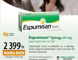 Espumisan gyöngy lágy kapszula