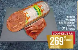 Coop Kometa Ultravaló házi disznósajt ajánlat