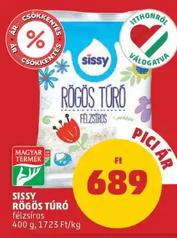 PENNY Sissy rögös túró ajánlat