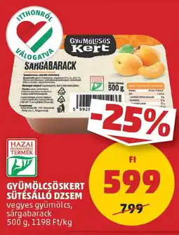 PENNY Gyümölcsöskert sütésálló dzsem ajánlat