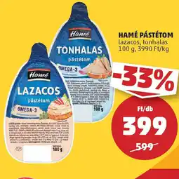 PENNY Hamé pástétom ajánlat