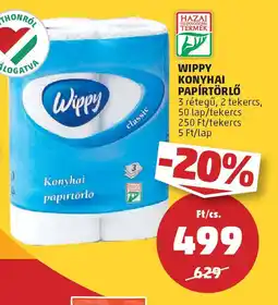 PENNY Wippy konyhai papírtörlő ajánlat