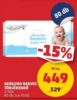 PENNY Bebelino nedves törlőkendő ajánlat
