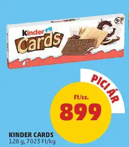 PENNY Kinder cards ajánlat