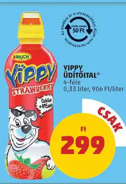PENNY Yippy üdítőital ajánlat