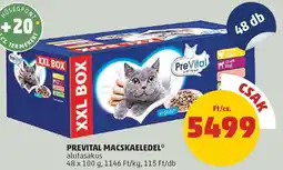 PENNY Prevital macskaeledel ajánlat
