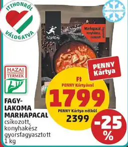 PENNY Fagy- lakoma marhapacal ajánlat