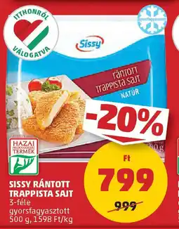 PENNY Sissy rántott trappista sajt ajánlat