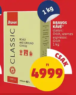 PENNY Bravos kávé ajánlat