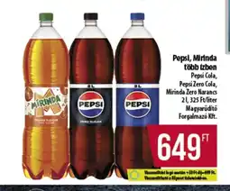 Coop Pepsi, Mirinda több ízben ajánlat