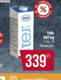 Coop Tolle UHT tej ajánlat