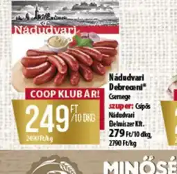 Coop Nádudvari Debreceni ajánlat