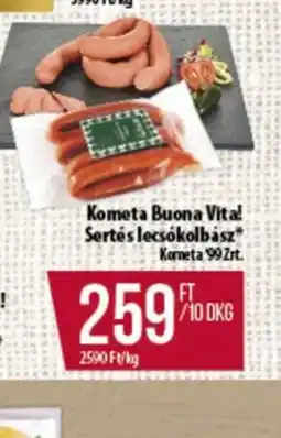 Coop Kometa Buona Vital Sertés lecskolbász ajánlat