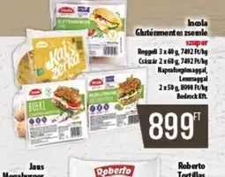 Coop Incola Gluténmentes zsemle ajánlat